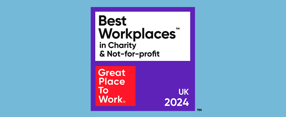 Five in a row: Dimensions is a UK’s Best Workplace in the charity and not-for-profit sector